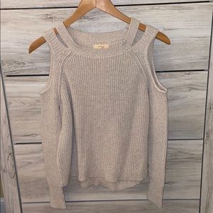 Hollister shoulder hole sweater